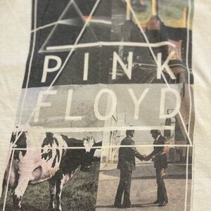 Liquid Blue vintage Pink Floyd baseball Cotton T-Shirt size Small